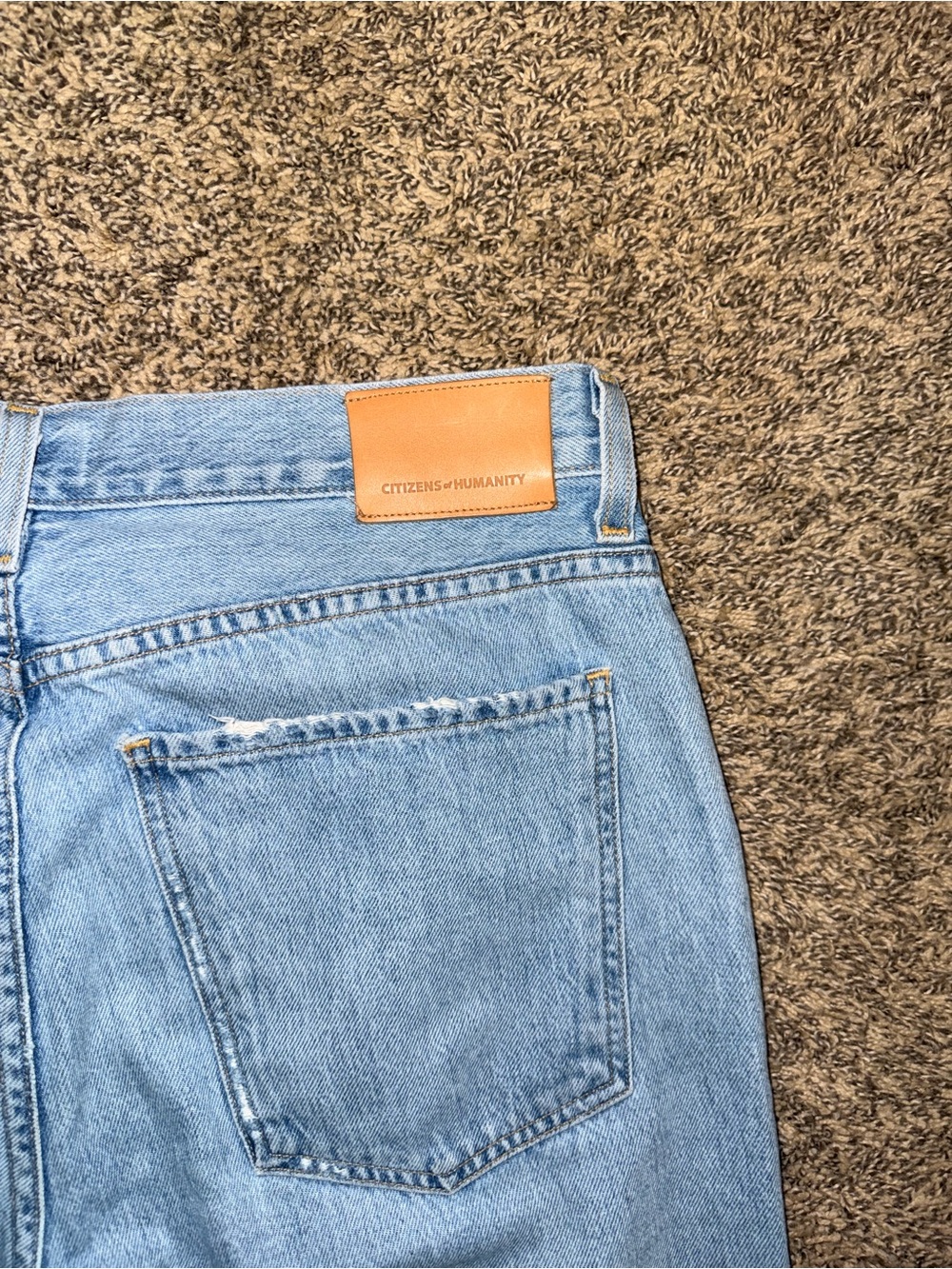 Citizens of Humanity Annina High Rise Wide Leg Jeans Tularosa Wash Size 29 EUC - Picture 7 of 16